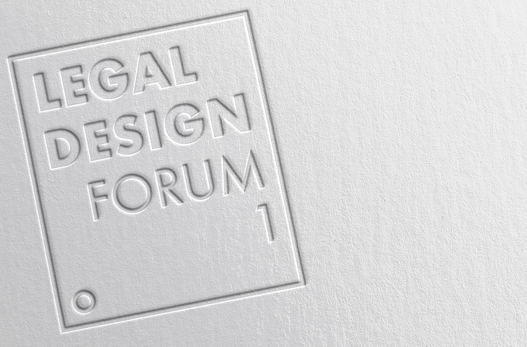 I Forum Legal Design