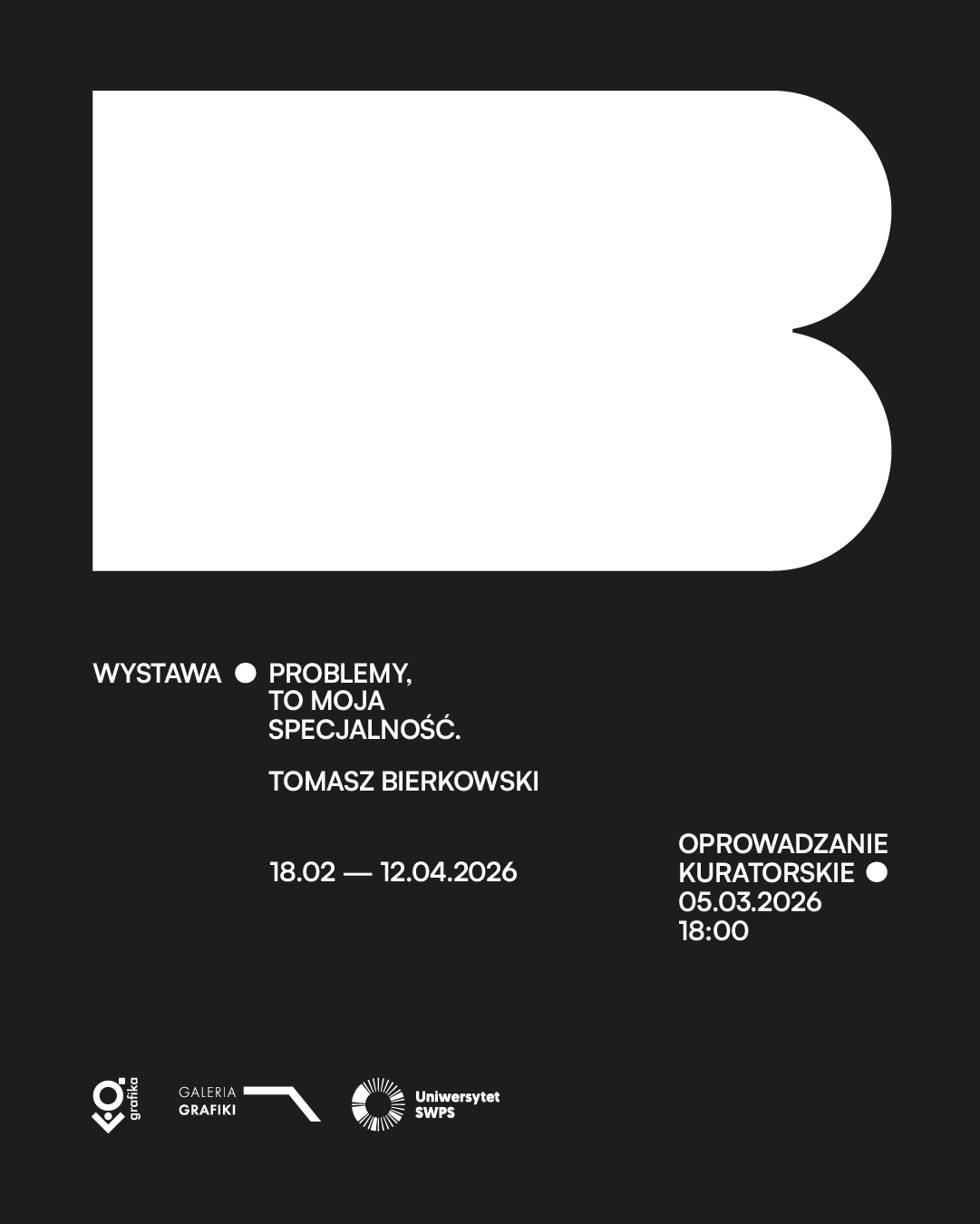 Plakat zapowiadający wystawę