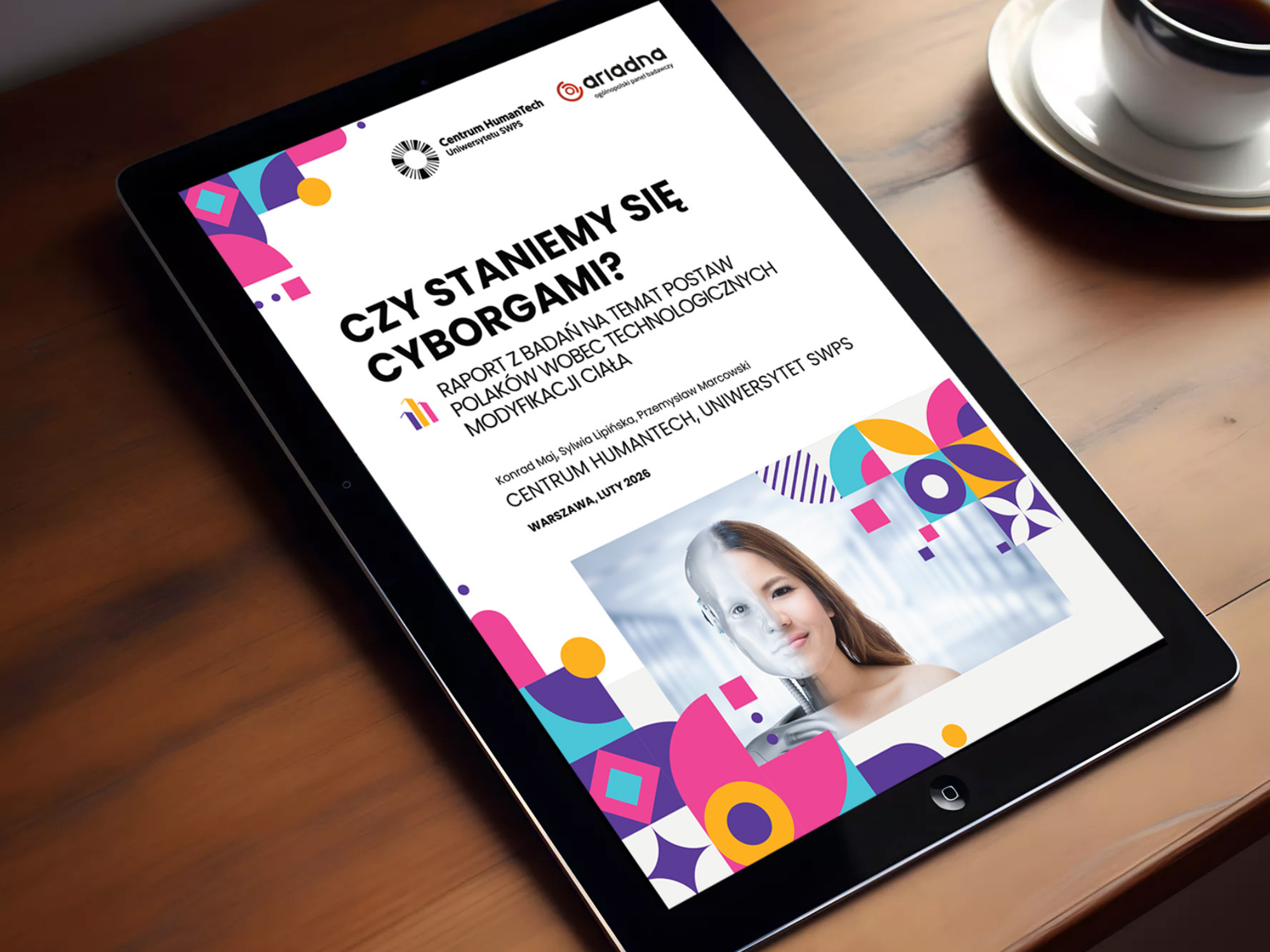 Czy staniemy się cyborgami? Co Polacy myślą o technologicznych modyfikacjach ciała – raport z badań Centrum HumanTech USWPS