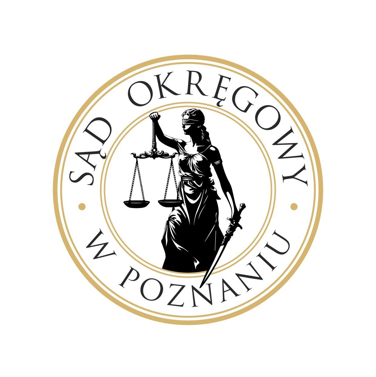 Logotyp Sądu Okręgowego w Poznaniu