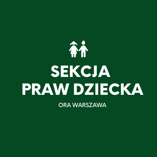 Sekcja Praw Dziecka ORA w Warszawie, logo