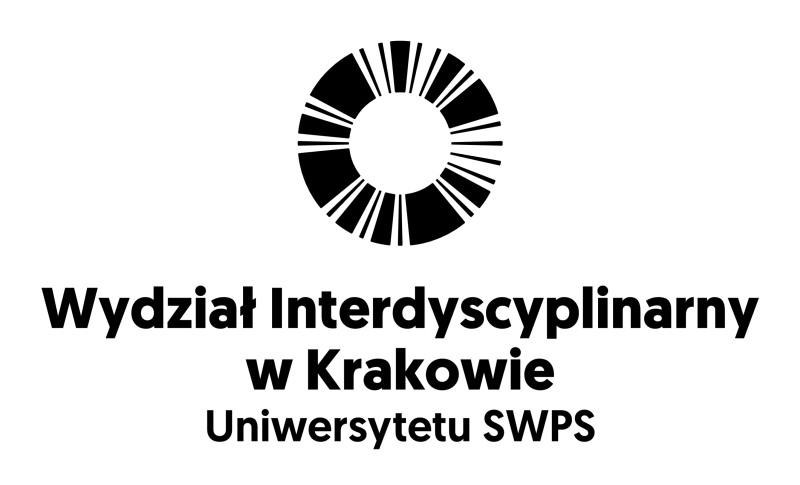 Logo Wydziału Interdyscyplinarnego w Krakowie Uniwersytetu SWPS