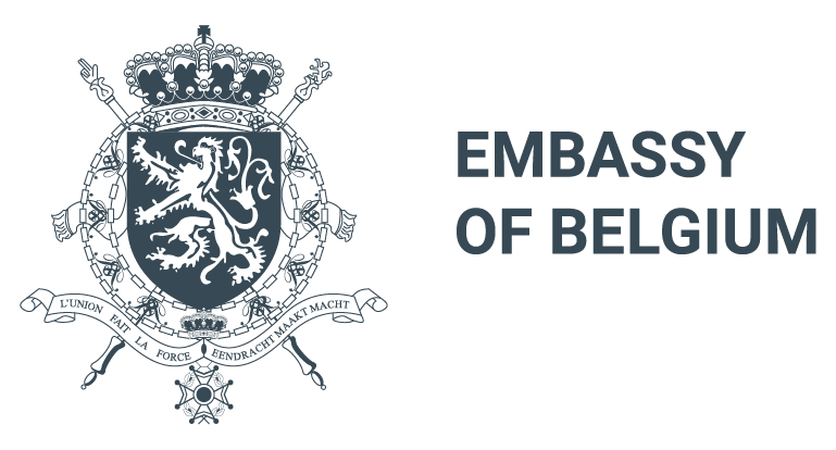 Logo ambasady Belgii