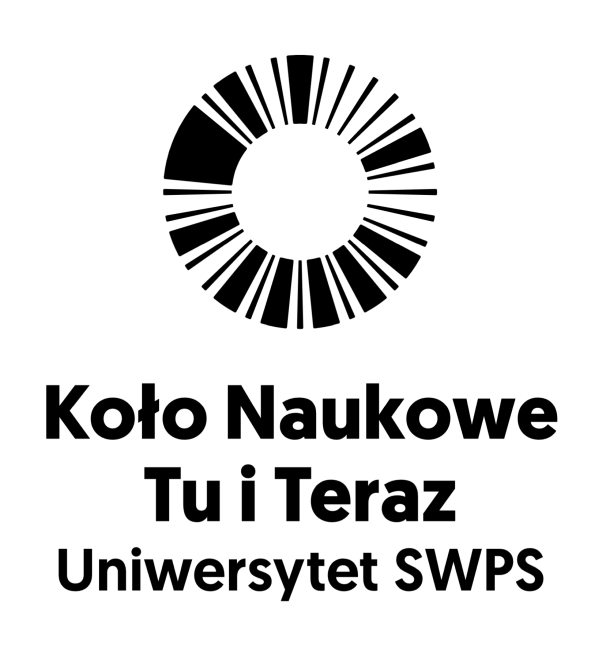 Logo: Koło Naukowe Tu i Teraz, Uniwersytet SWPS