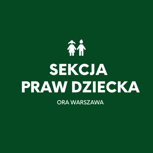 Logotyp Sekcja Praw Dziecka przy Okręgowej Radzie Adwokackiej w Warszawie