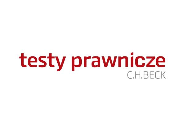 Logo Testy prawnicze  C.H.Beck
