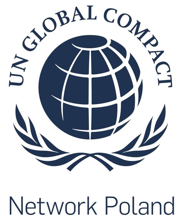Logotyp UN Global Compact Network Poland