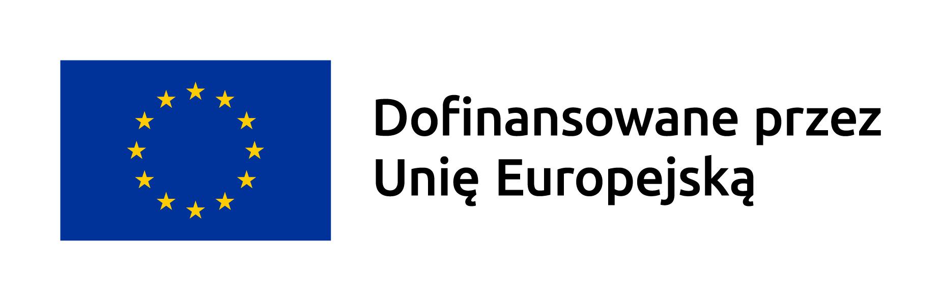 Logo Dofinansowane przez Unię Europejską