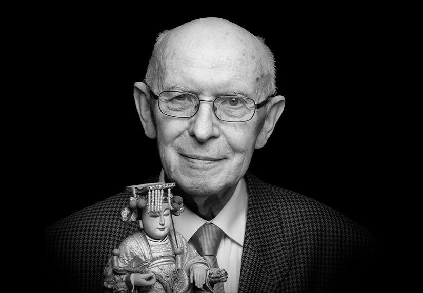 Krzysztof Gawlikowski. Czarno-białe zdjęcie