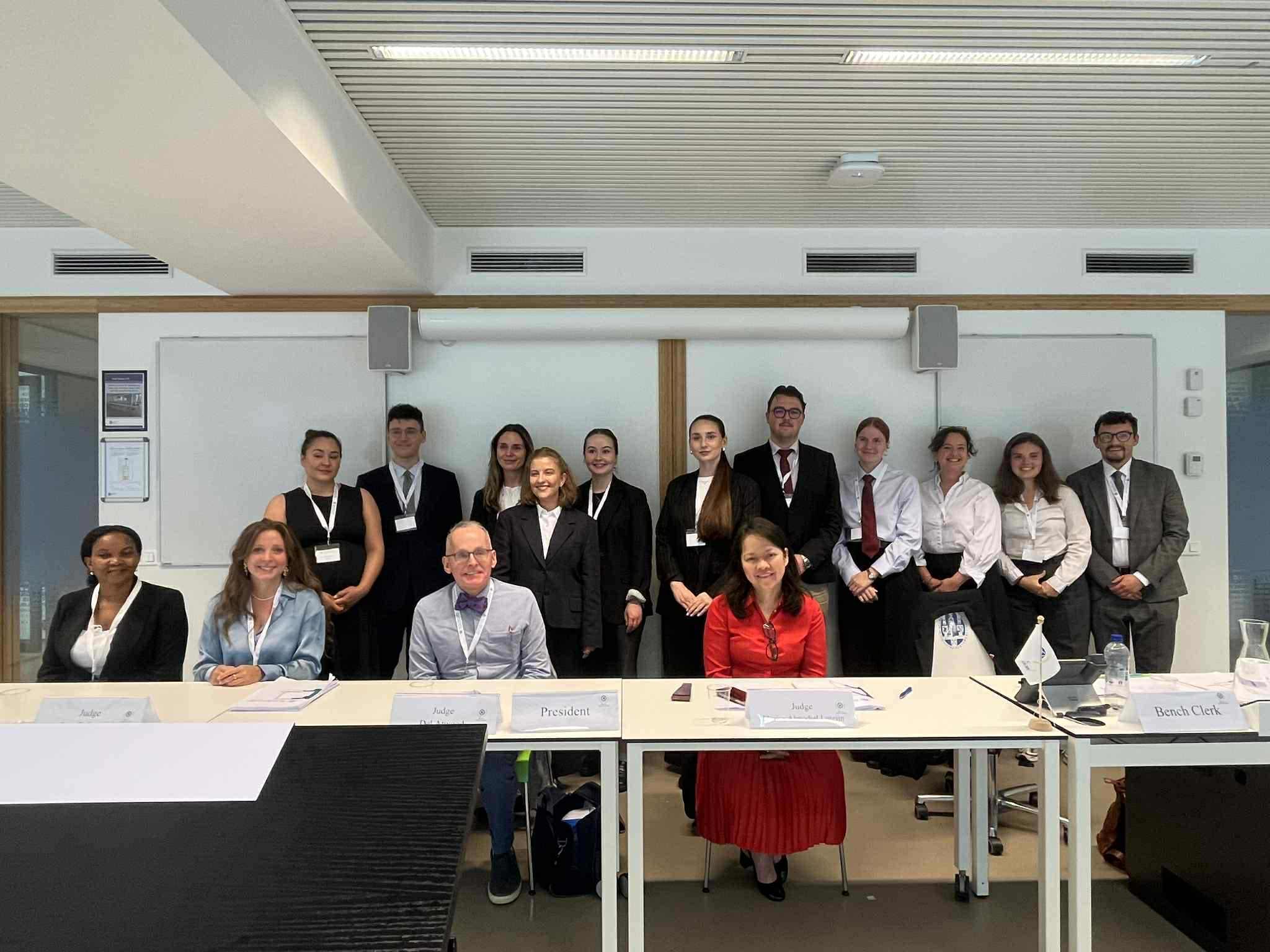 Drużyna USWPS na konkursach ICC Moot Court