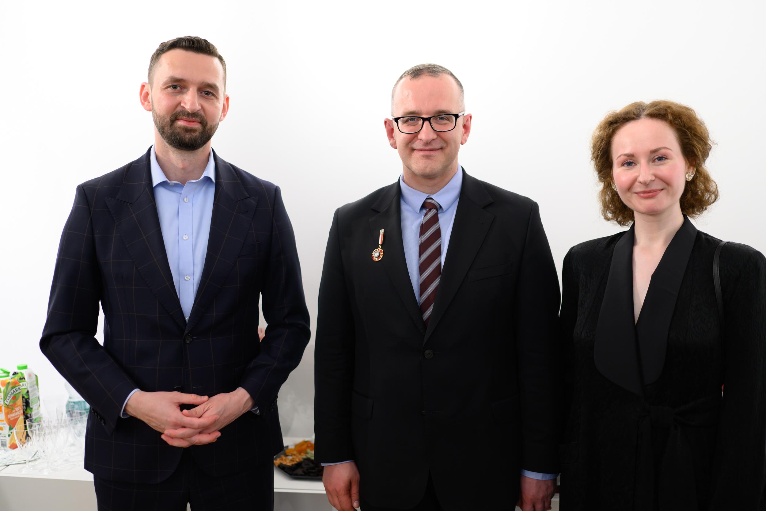 Uroczystość odznaczenia prof. Adama Szpaderskiego; zdj. Nikodem Szymański – materiały Uniwersytetu SWPS