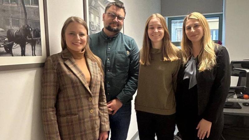 Wykładowczynie z Politechniki Lwowskiej na Uniwersytecie SWPS w Warszawie