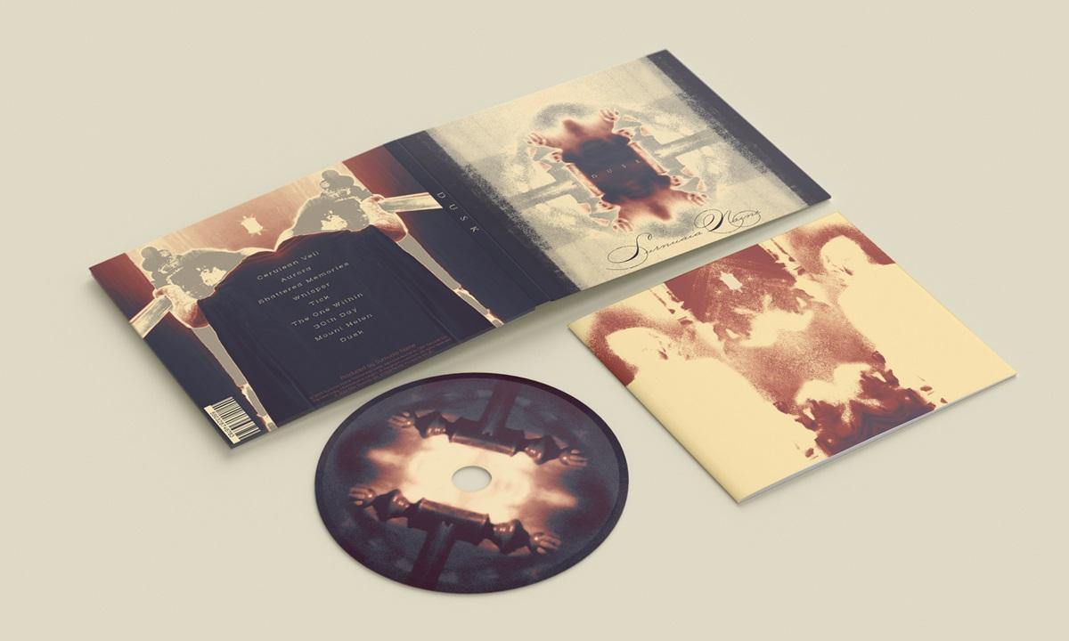 Projekt okładki albumu muzycznego wraz z płytą cd.