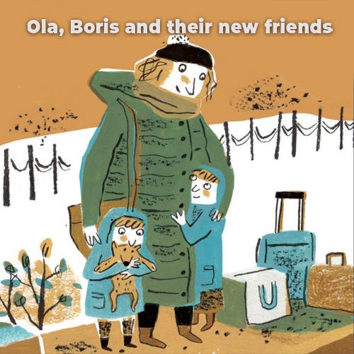 Ola i Borys tom 1- wersja ukraińska