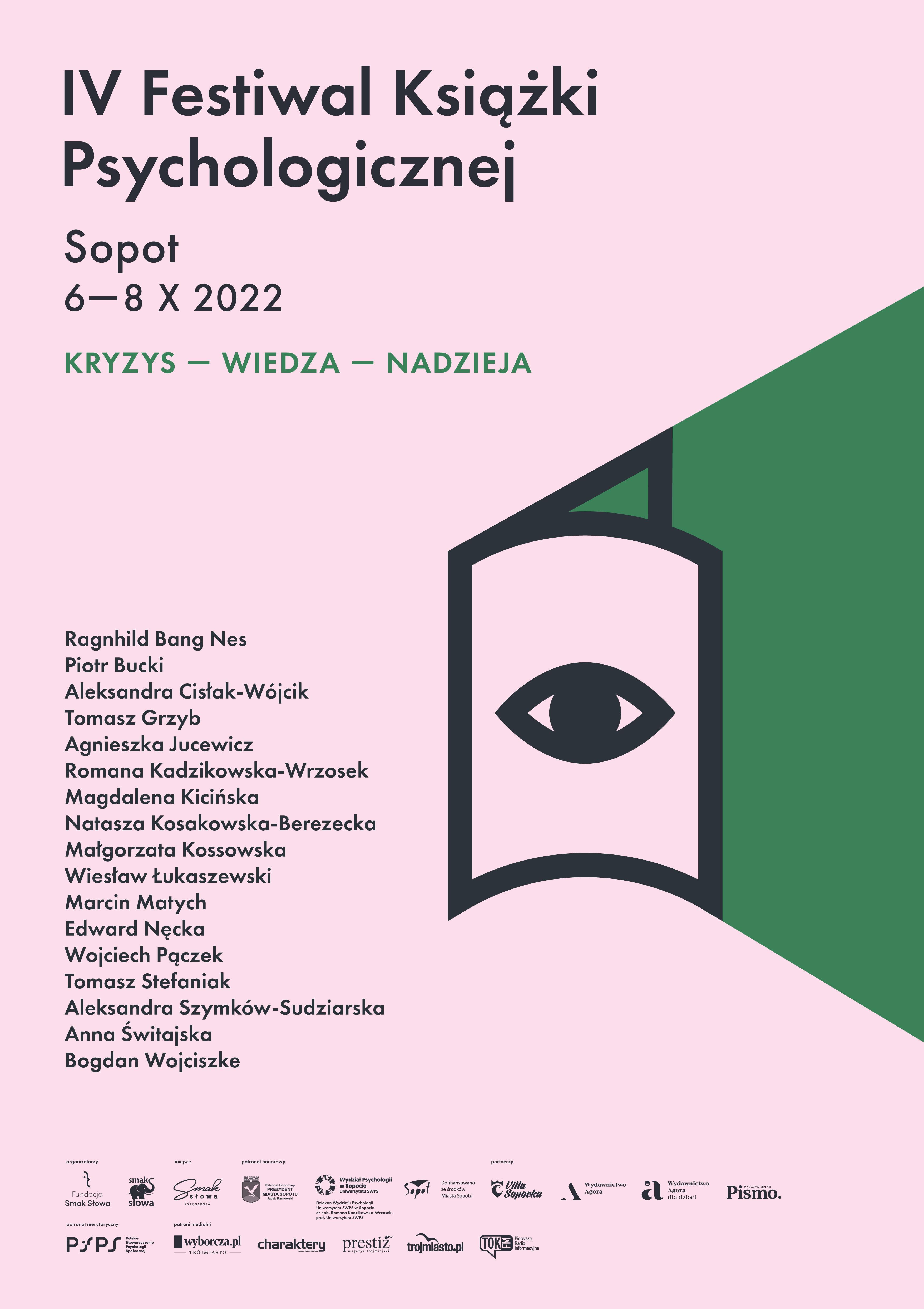 Plakat IV Festiwal Książki Psychologicznej