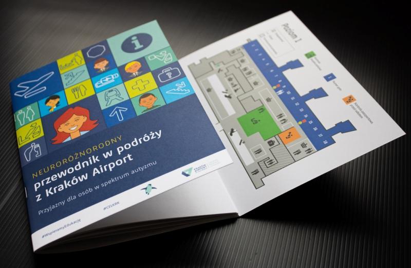 Publikacja dla osób neuroróżnorodnych zaprojektowana przez studentkę Uniwersytetu SWPS