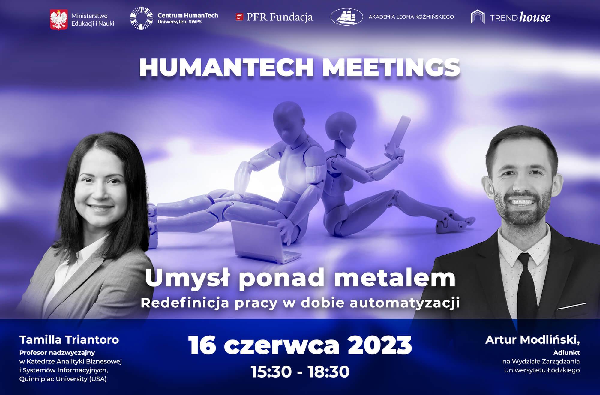 HumanTech Meetings II: Umysł ponad metalem. Redefinicja pracy w dobie automatyzacji