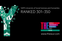 Uniwersytet SWPS w Times Higher Education Young University Ranking 2022