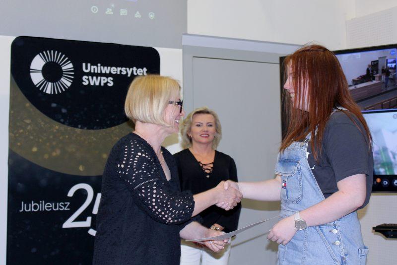 Wręczanie certyfikatów LEX Silver Plus, Uniwersytet SWPS, Wrocław