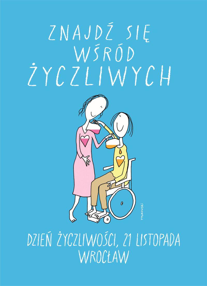 Znajdź się wśród życzliwych – plakat