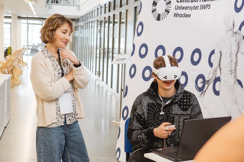 Studenci i Centrum HumanTech Wrocław
