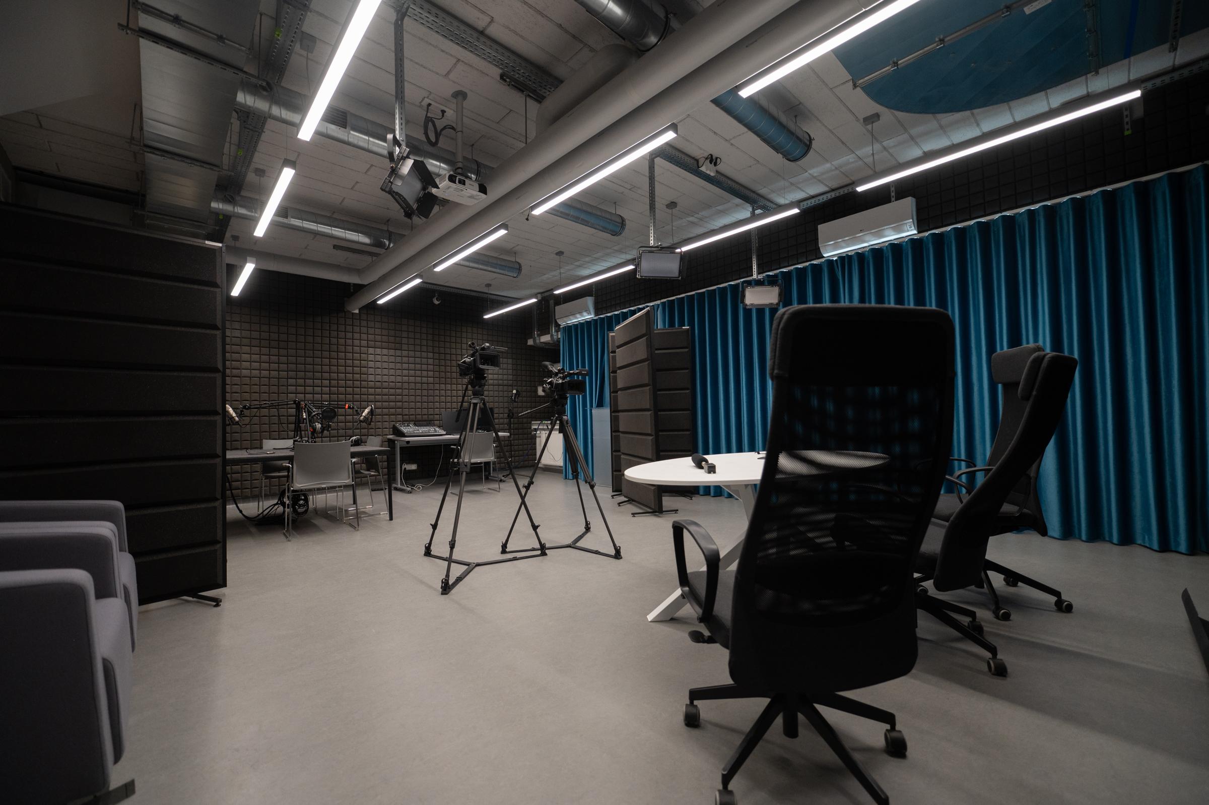 Studio nagraniowe, USWPS w Warszawie