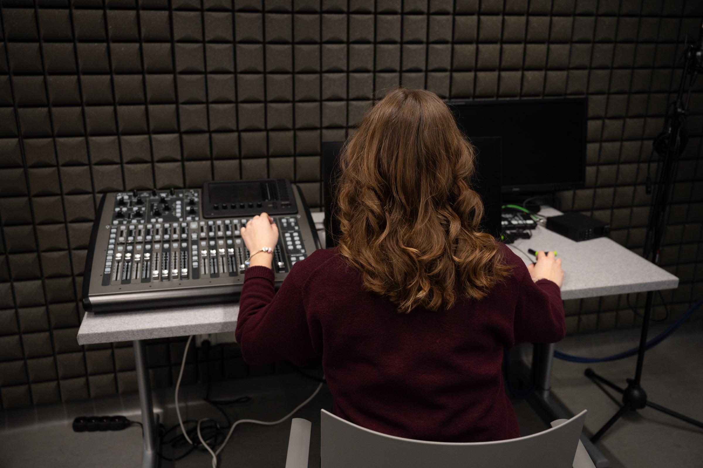 Studio nagraniowe, dziennikarstwo, USWPS w Warszawie